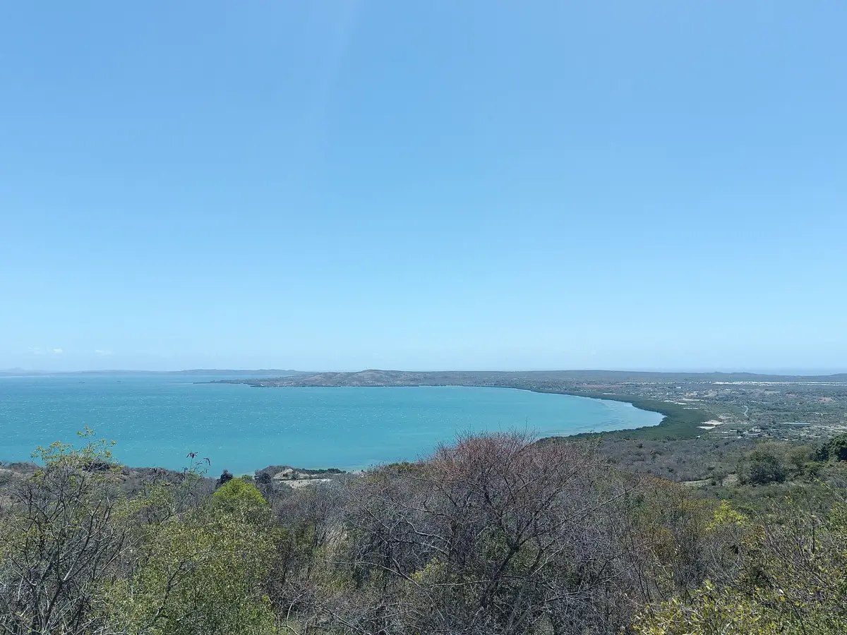 Vue panoramique sur la baie des Français à Diego Suarez